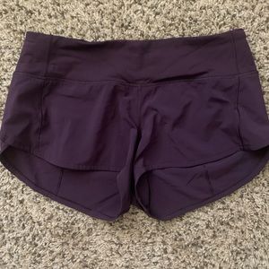 Lululemon speed up shorts 2.5”